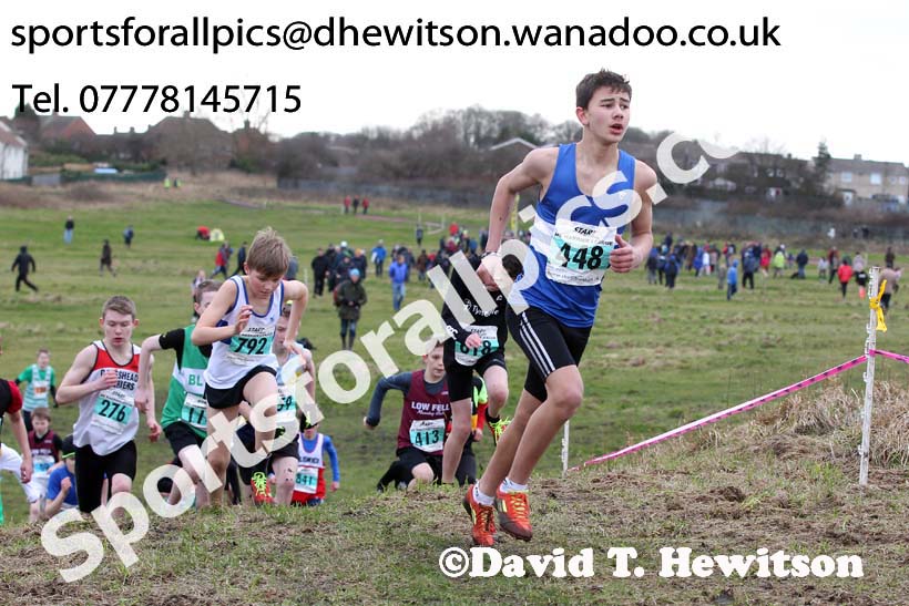 Under-13 boys NEHL, Wrekenton. Photo: David T. Hewitson/Sports for All Pics